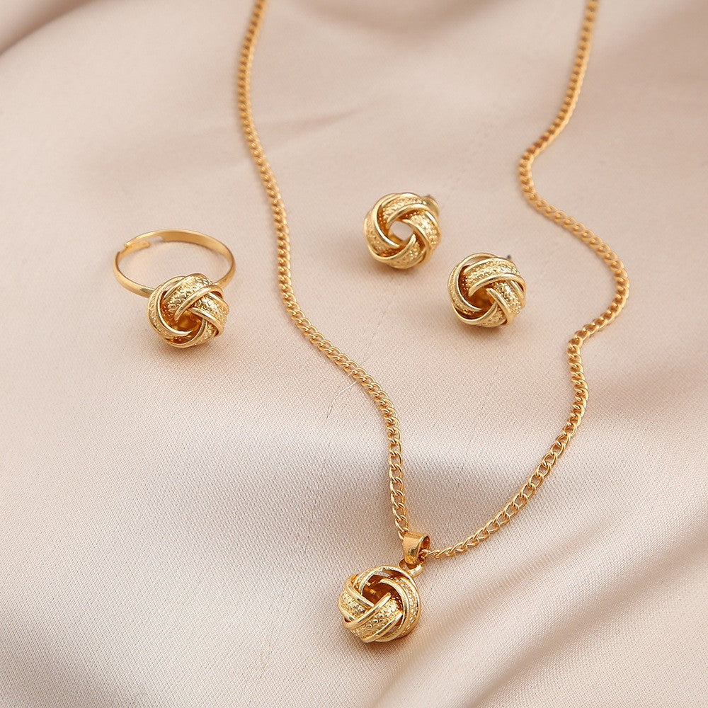 Wholesale Imitation Pearl Jewelry Set
